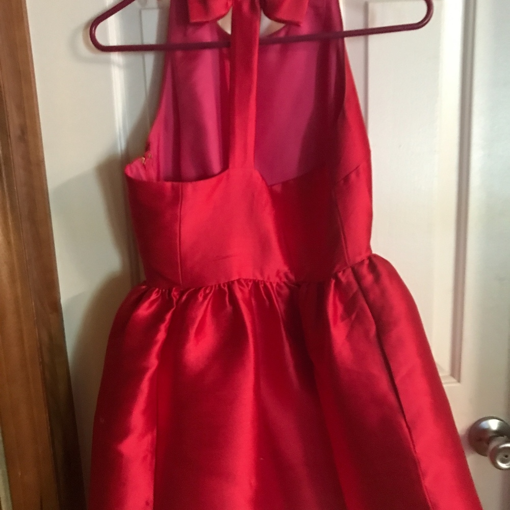 2. KATE SPADE red cocktail dress - Picture 3 of 3